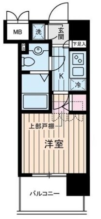 ヴェルステージ川崎の物件間取画像